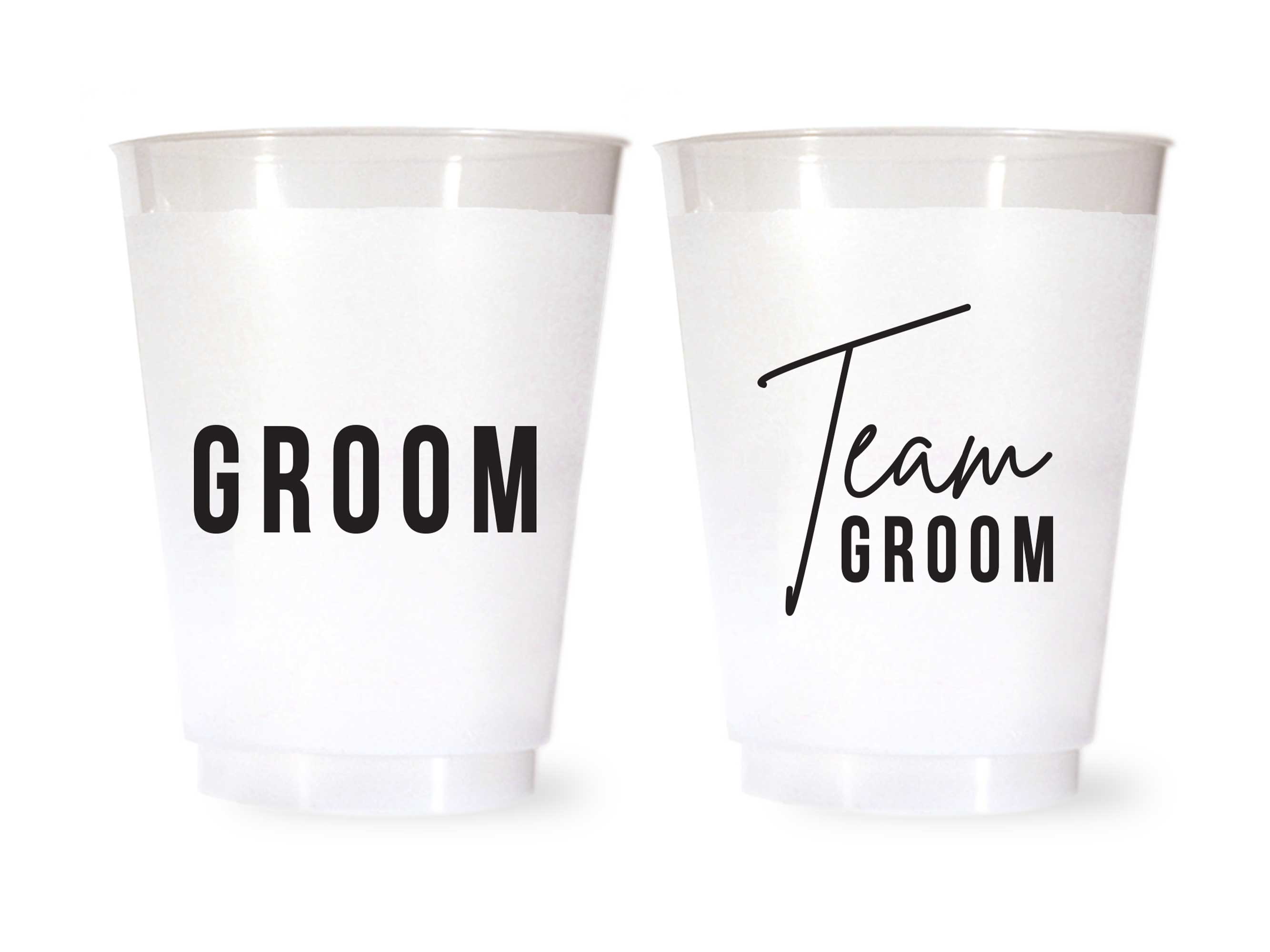 Brosash Bachelor Party Cups - Pack of 10 Black Plastic Cups with Gold Text  Bachelor Party - Rock On! | Bachelor Party Favors Team Groom Cup Bachelor