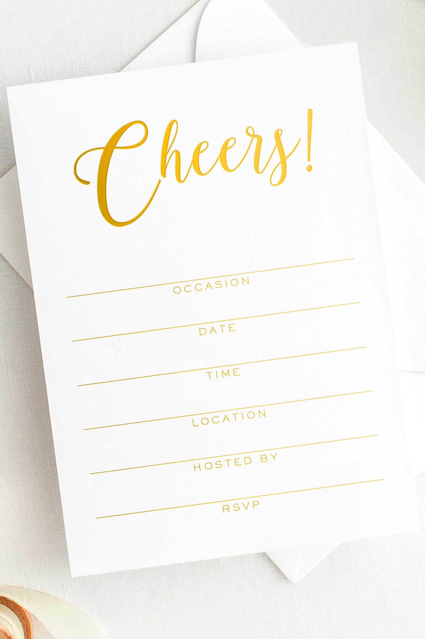 Cheers Fill-In Party Invitations Wedding - Wholesale