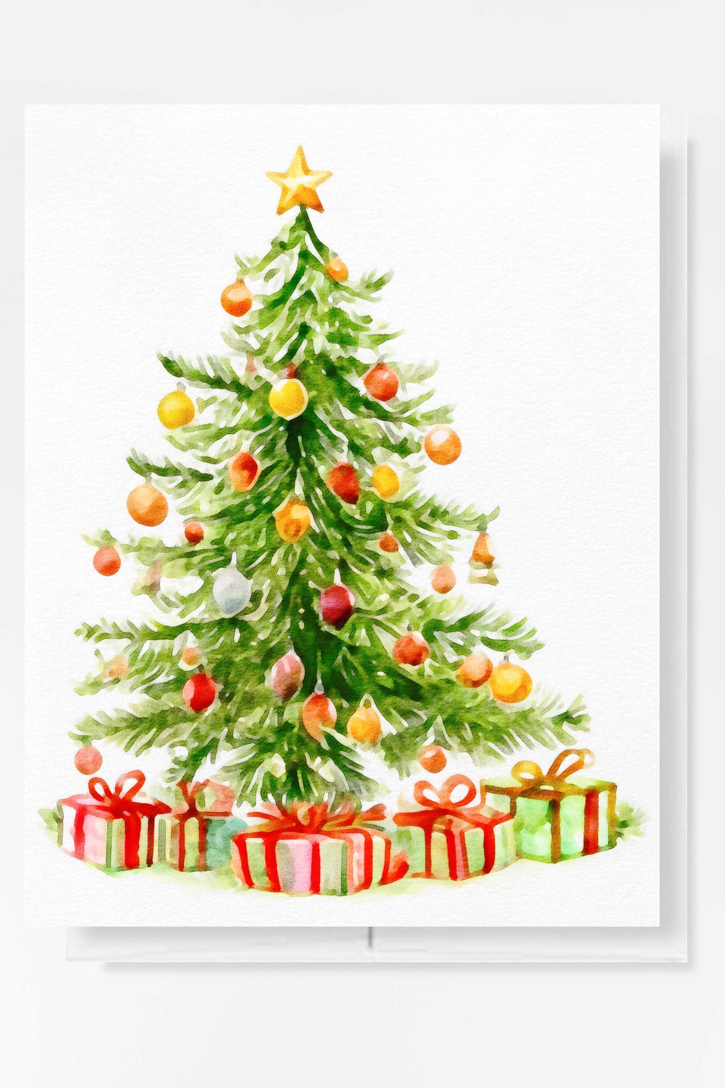 Christmas Tree Card Holiday Gift H036 - Wholesale