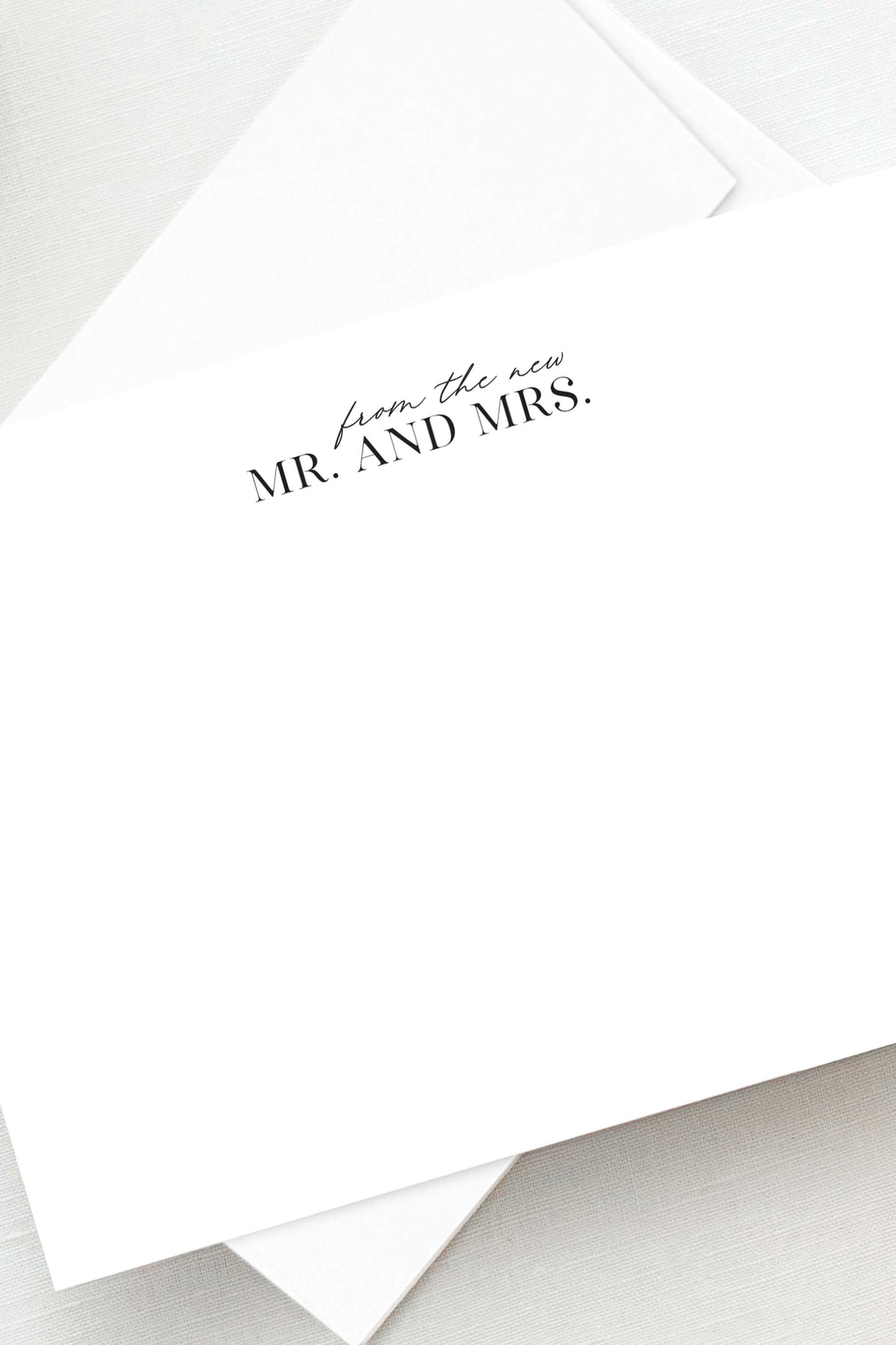 From the New Mr. and Mrs. Stationery Set - Wholesale