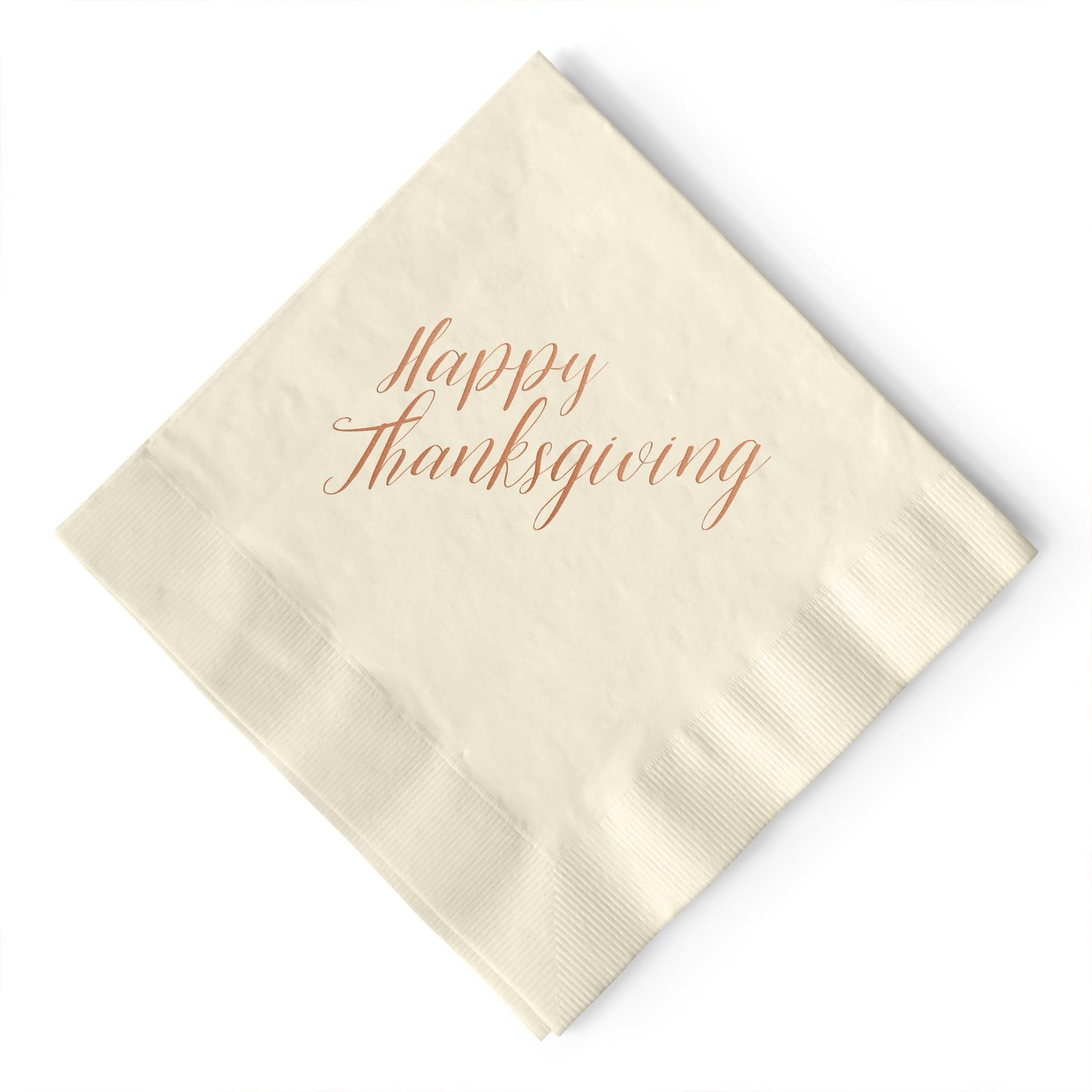 Happy Thanksgiving Cocktail Napkins - Wholesale