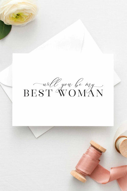 Best Woman Proposal Card Greeting Wholesale  - W013