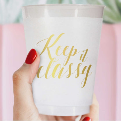 Keep it Classy Cups - Wholesale