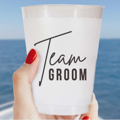 Team Groom Cups Shatterproof Plastic Bachelor Party Cup - Wholesale