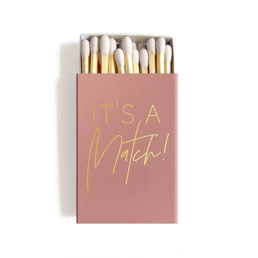 It's a Match - Personalized Matchbox Wedding Favors