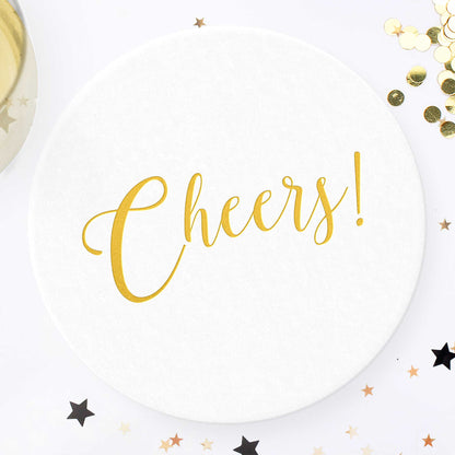 Cheers Coasters - Set of 10 - Tea and Becky