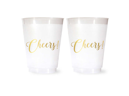 Cheers Cups in Gold - Wholesale