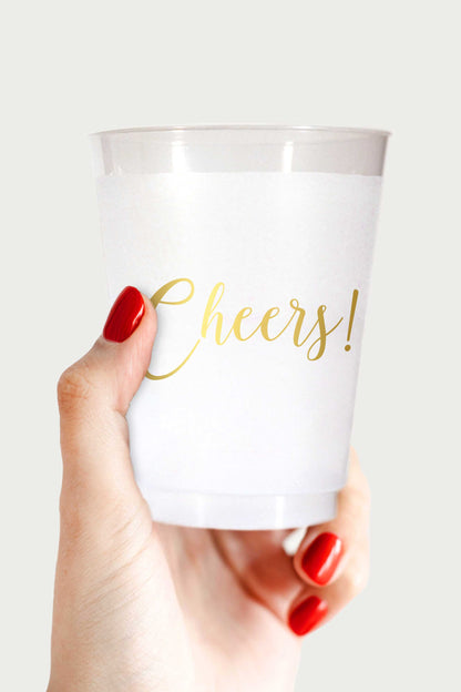 Cheers Cups in Gold - Wholesale