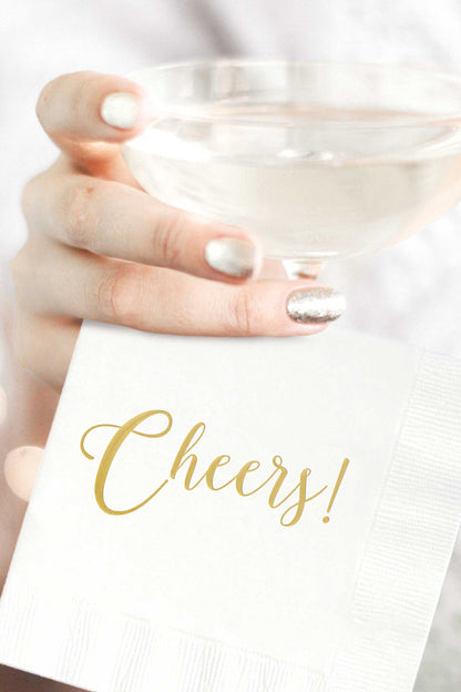 Cheers Napkins - Set of 25 - Tea and Becky