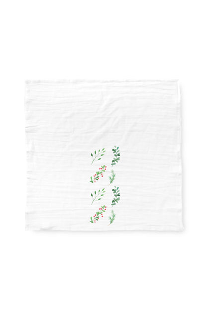 Winter Berries Tea Towel - Tea and Becky