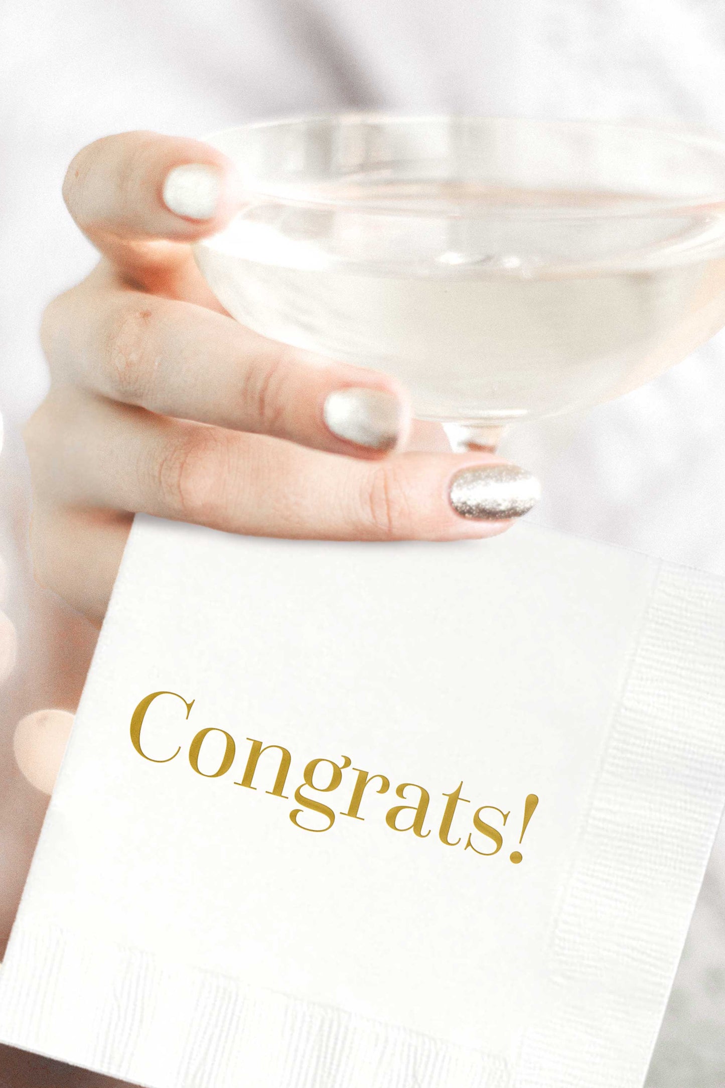 Congrats Napkins - Set of 25 - Tea and Becky