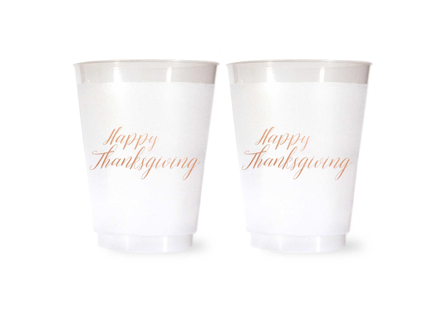 Happy Thanksgiving Cups - Wholesale