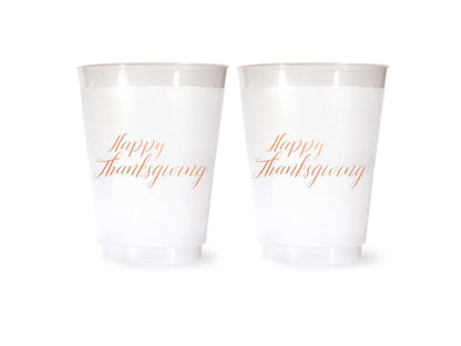 Happy Thanksgiving Cups - Wholesale