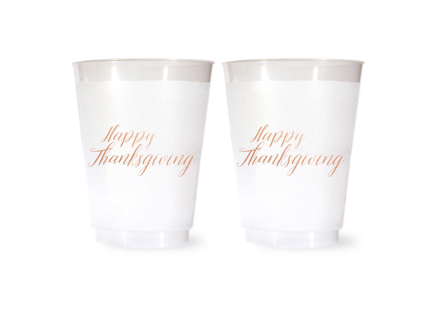 Happy Thanksgiving Cups