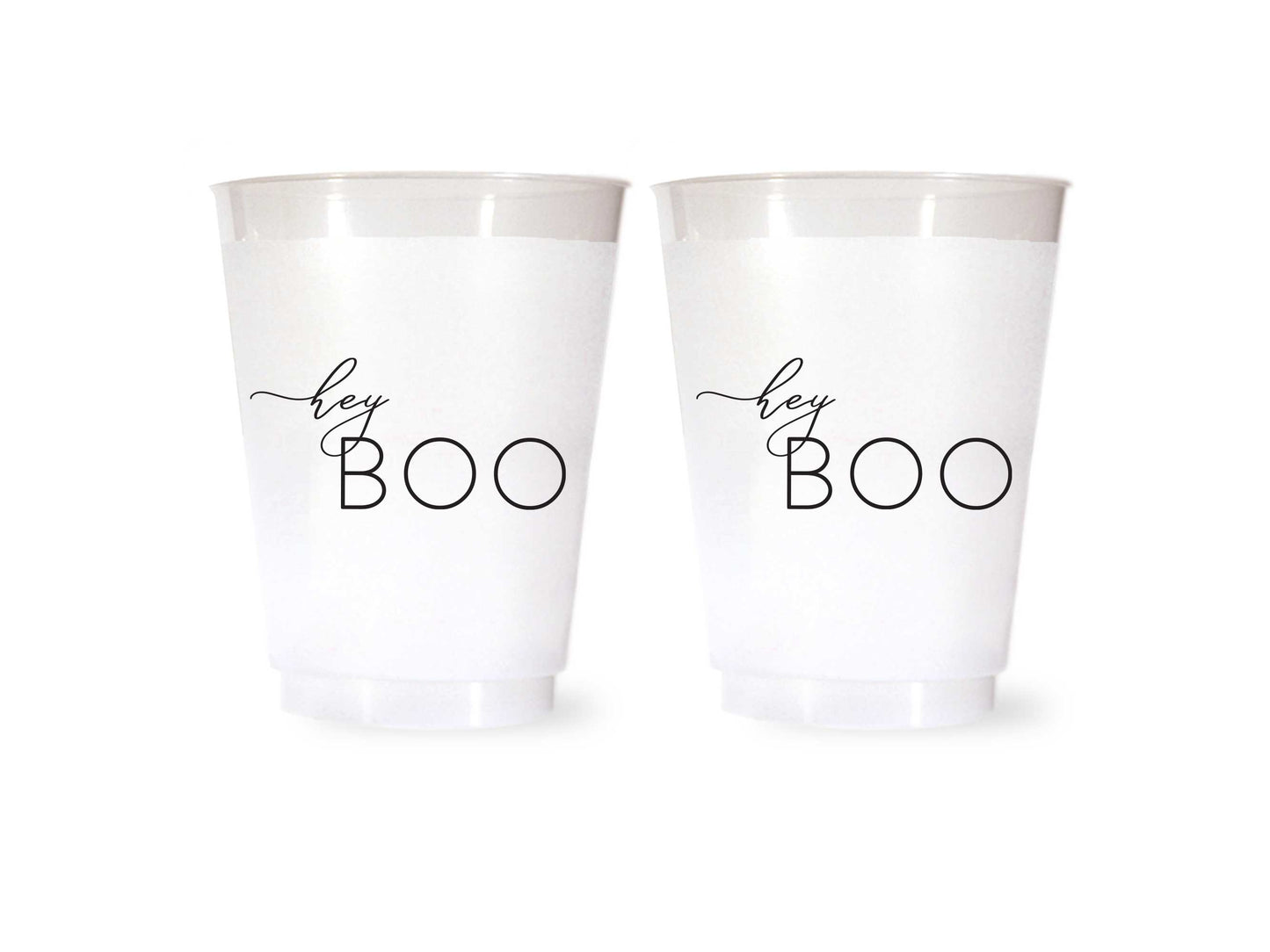 Hey Boo Halloween Cups - Wholesale