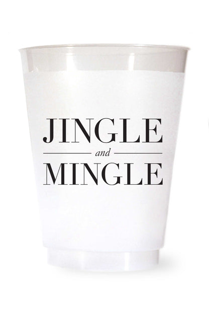 Jingle and Mingle Cups - Christmas Party Cups