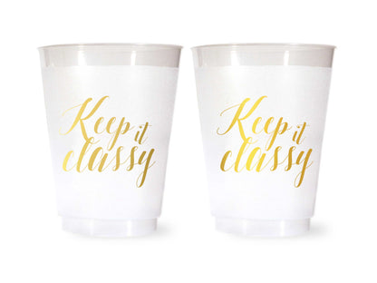 Keep it Classy Cups - Wholesale