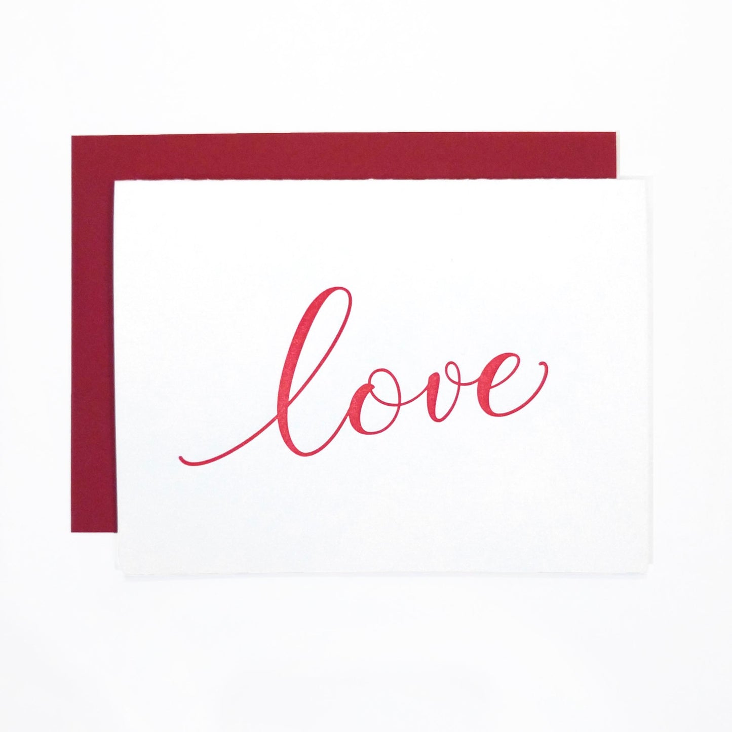 Love Letterpress Greeting Card - Tea and Becky