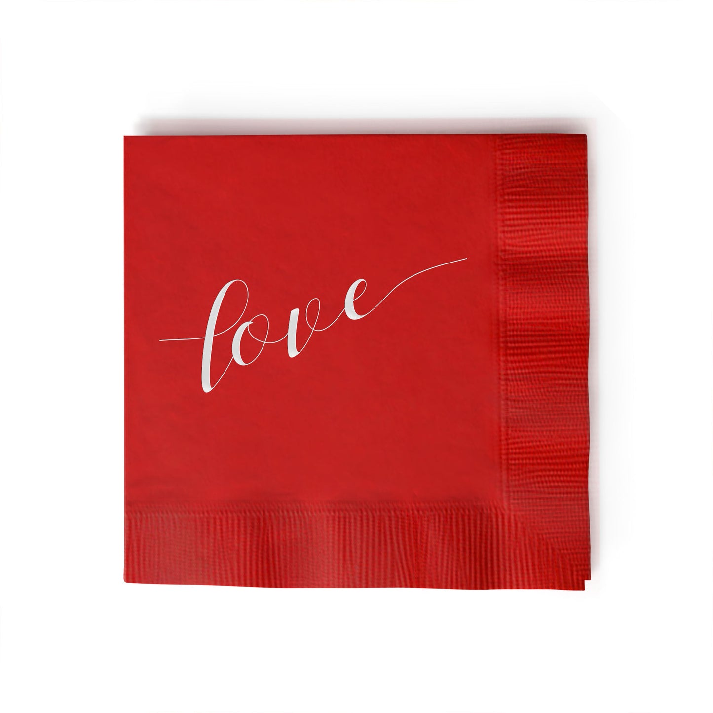 Love Napkins for Valentine's Day