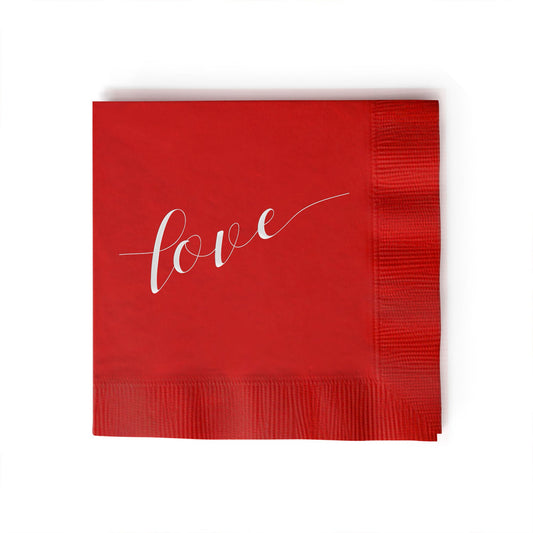 Love Napkins for Valentine's Day - Wholesale