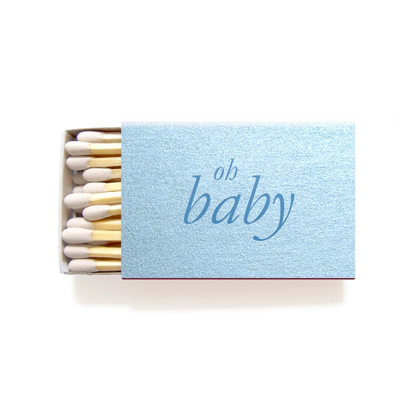 Oh Baby Matchboxes - Personalized Foil Matches - Nora Collection - Tea and Becky