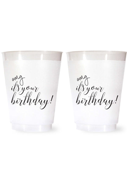 OMG It's Your Birthday Shatterproof Cups - Wholesale