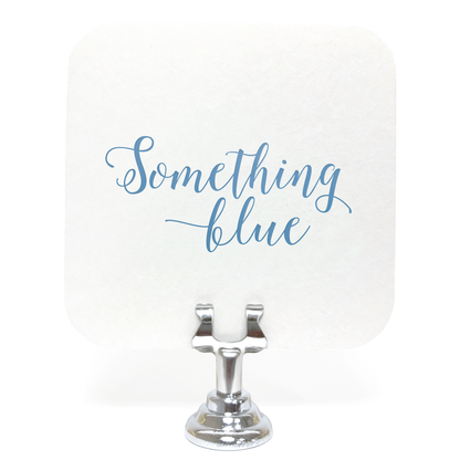 Something Blue Coasters - Set of 10 - Tea and Becky