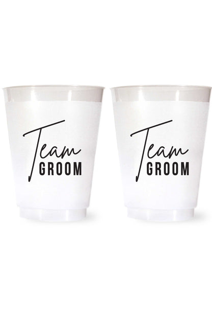 Team Groom Cups Shatterproof Plastic Bachelor Party Cup - Wholesale