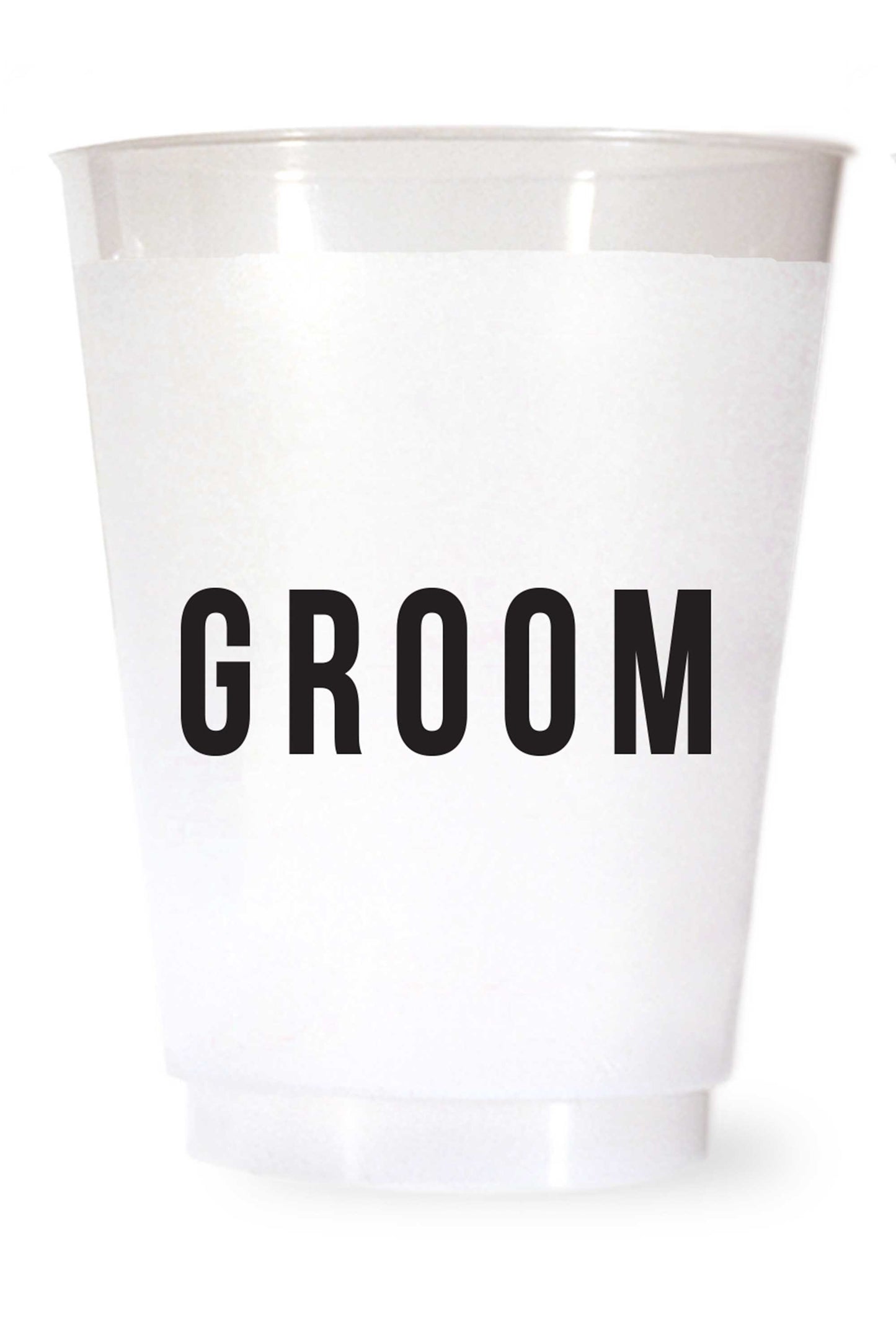 Team Groom Cups Shatterproof Plastic Bachelor Party Cup - Wholesale