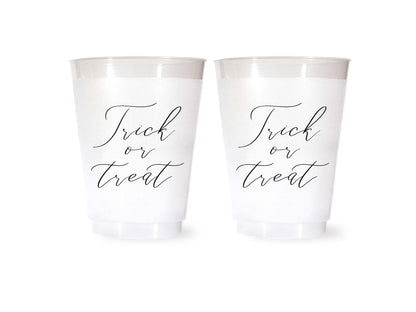 Trick or Treat Halloween Cups