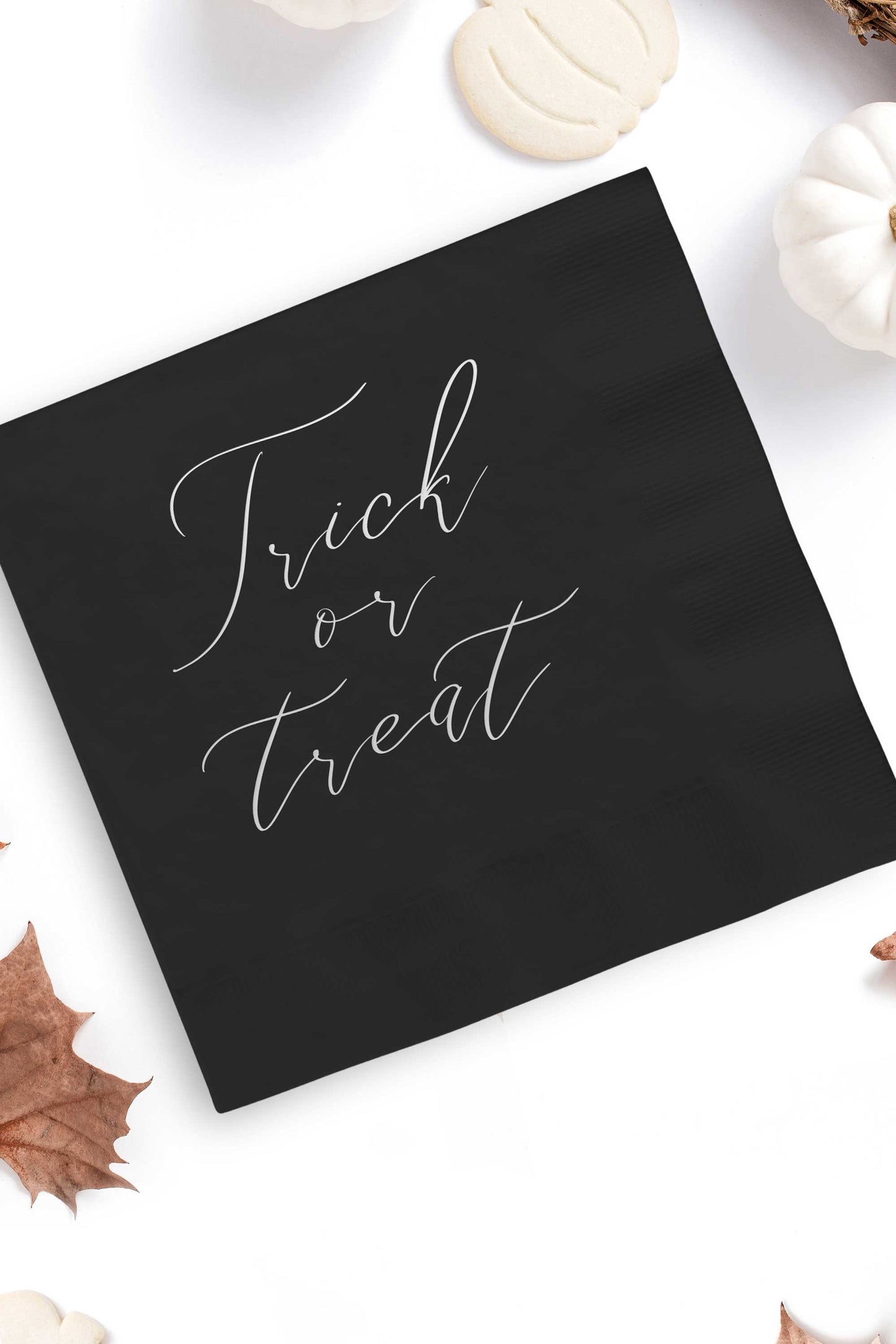 Trick or Treat Halloween Cocktail Napkins - Wholesale