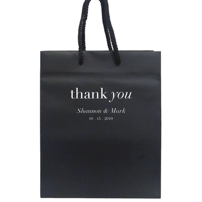 Personalized Thank You Bags - Tea and Becky