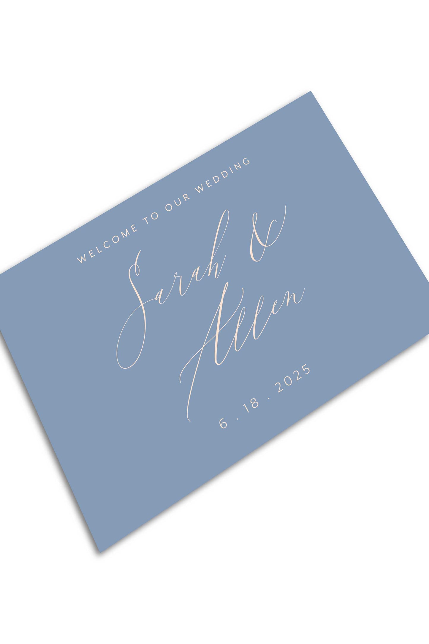 Welcome to our Wedding Sign - Sara Collection - More Colors