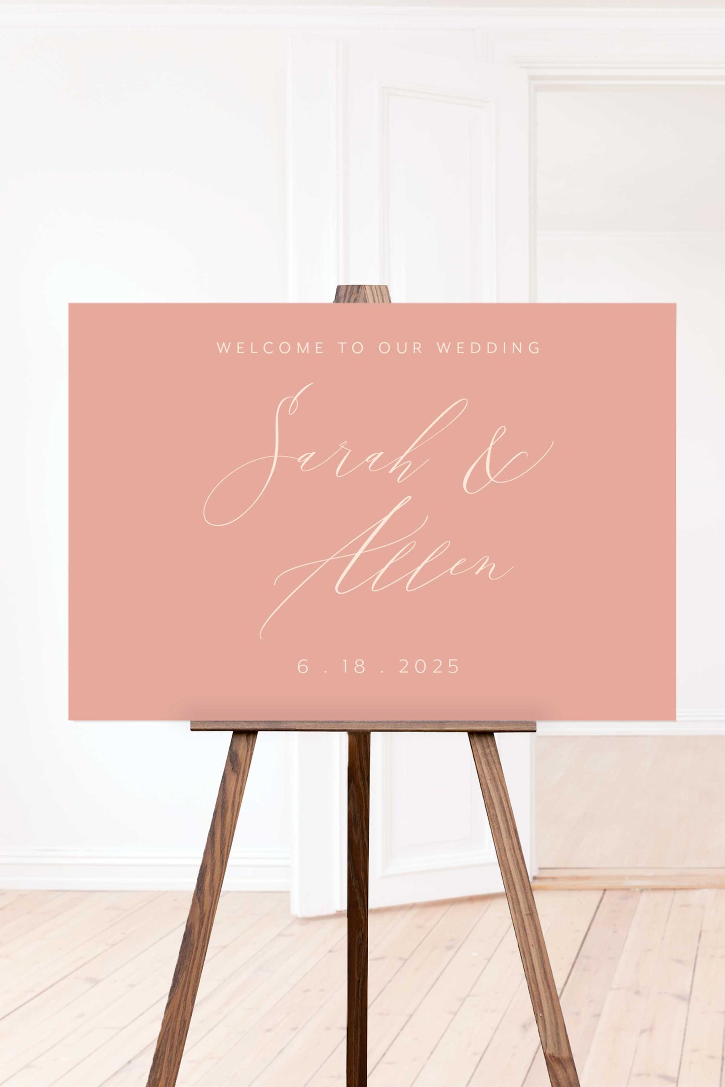 Welcome to our Wedding Sign - Sara Collection - More Colors