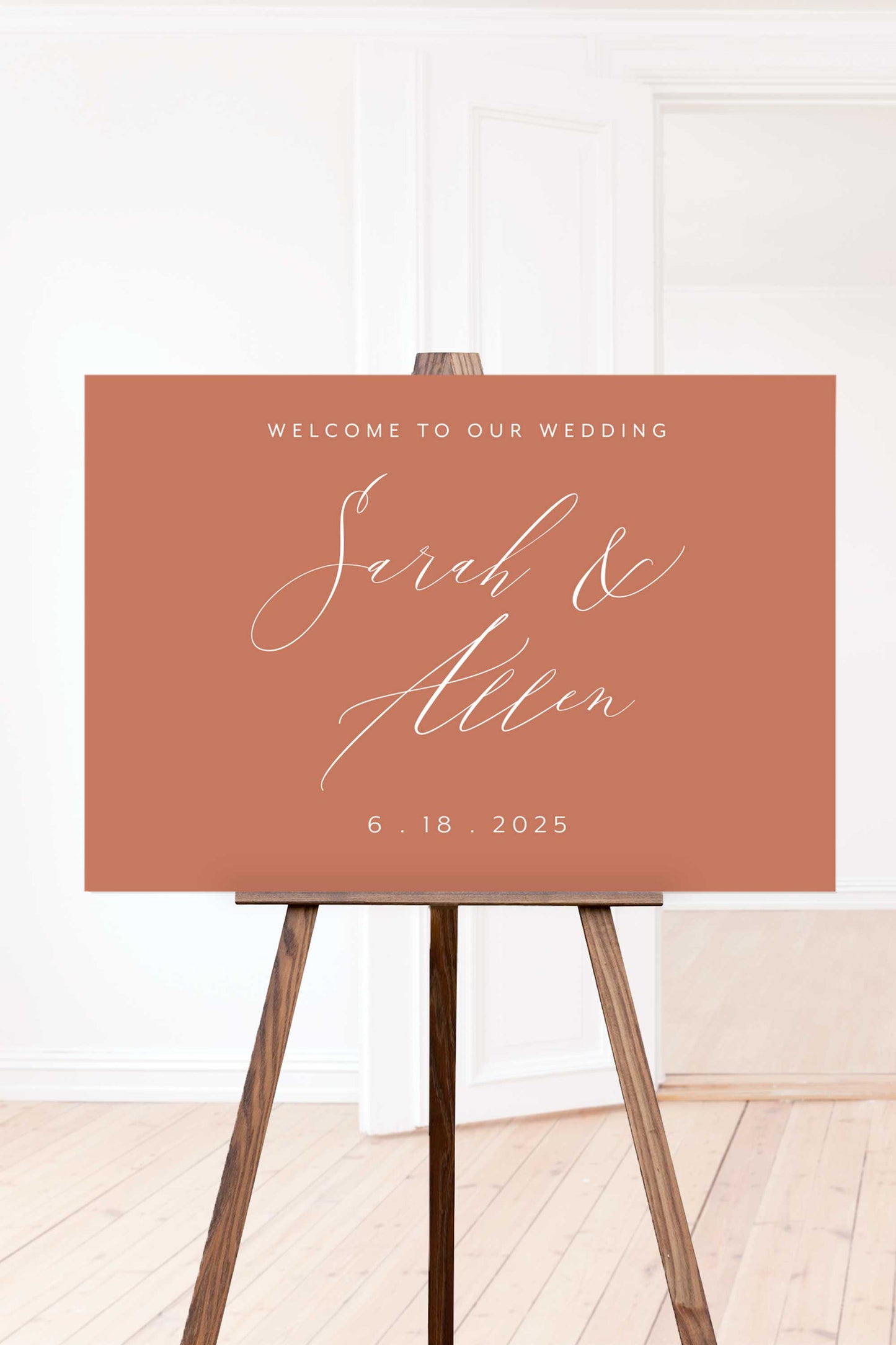 Welcome to our Wedding Sign - Sara Collection - More Colors